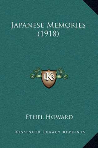 Cover of Japanese Memories (1918)