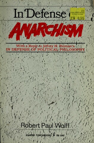 Cover of In Defense of Anarchism.