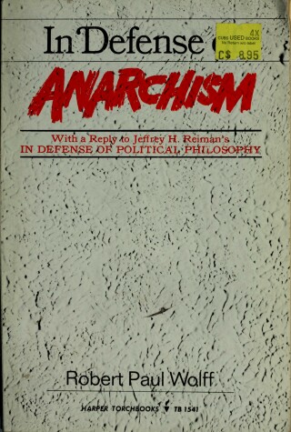 Book cover for In Defense of Anarchism.