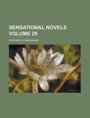 Book cover for Sensational Novels Volume 29