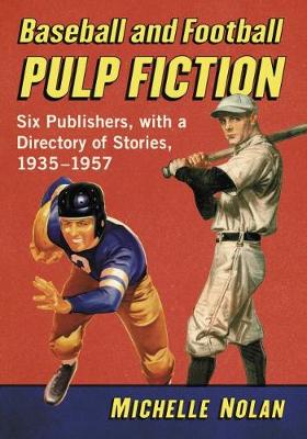 Book cover for Baseball and Football Pulp Fiction