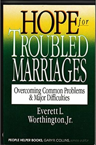 Cover of Hope for Troubled Marriages