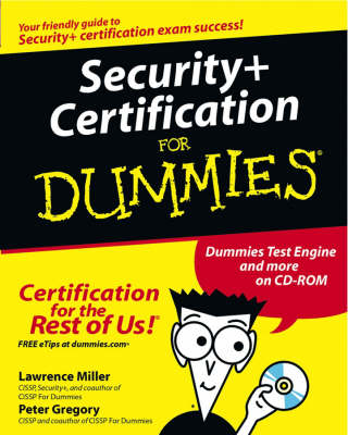 Book cover for Security+ Certification For Dummies