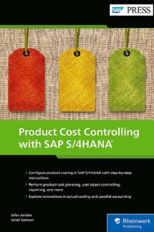 Cover of Product Cost Controlling with SAP S/4HANA