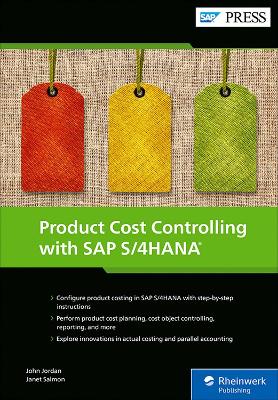 Book cover for Product Cost Controlling with SAP S/4HANA