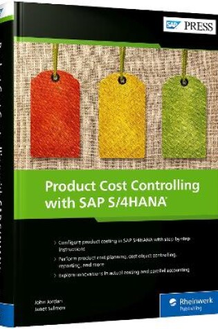 Cover of Product Cost Controlling with SAP S/4hana