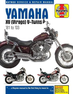 Cover of Yamaha XV Virago (81-03) Haynes Repair Manual