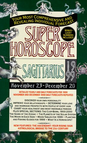 Book cover for Super Horoscopes 1999