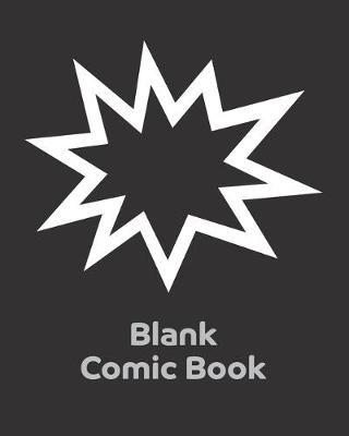 Book cover for Blank Comic Book Template - create your own comic