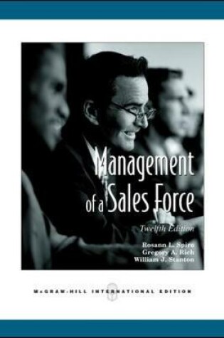 Cover of Management of a Sales Force (Int'l Ed)