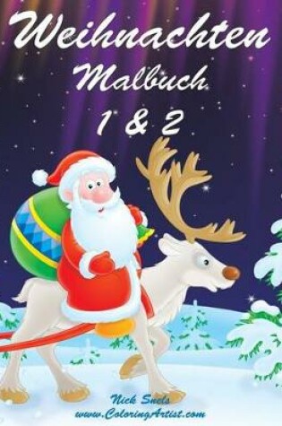 Cover of Weihnachten Malbuch 1 & 2