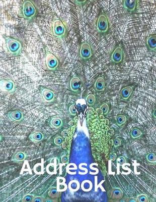 Book cover for Address List Book