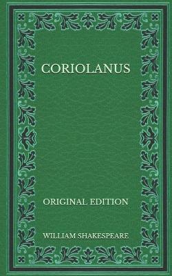 Book cover for Coriolanus - Original Edition