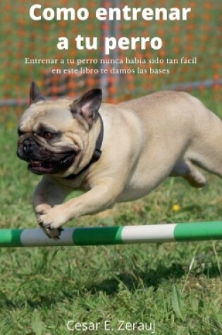 Cover of Como entrenar a tu perro Entrenar a tu perro nunca habia sido tan facil en este libro te damos las bases