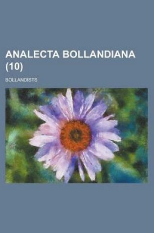 Cover of Analecta Bollandiana (10)