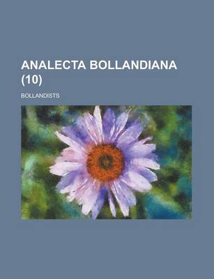 Book cover for Analecta Bollandiana (10)