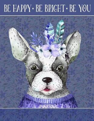 Book cover for My Big Fat Journal Notebook For Dog Lovers Cute Boho Dog 3