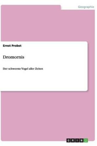 Cover of Dromornis