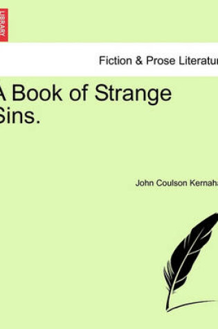 Cover of A Book of Strange Sins.