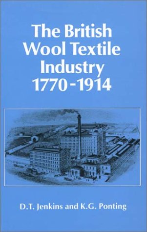 Book cover for British Wool & Textile Indstry