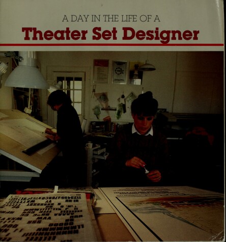 Book cover for A Day in the Life of a Theater Set Designer