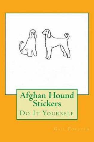 Cover of Afghan Hound Stickers