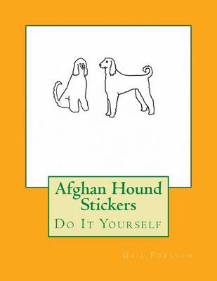 Book cover for Afghan Hound Stickers