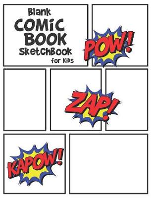 Book cover for Blank Comic book Sketchbook for Kids