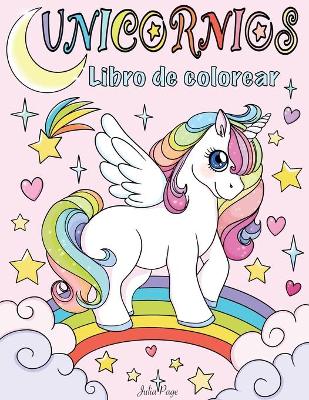 Book cover for Unicornios Libro de Colorear