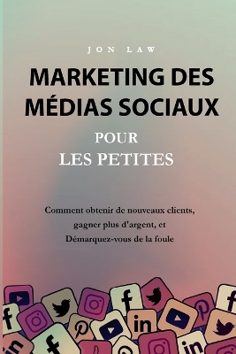 Book cover for Marketing des médias sociaux pour les petites entreprises