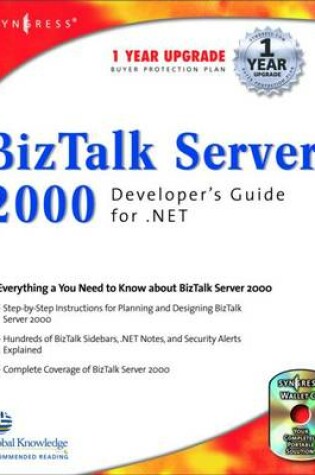 Cover of Biz Talk Server 2000 Developer's Guide