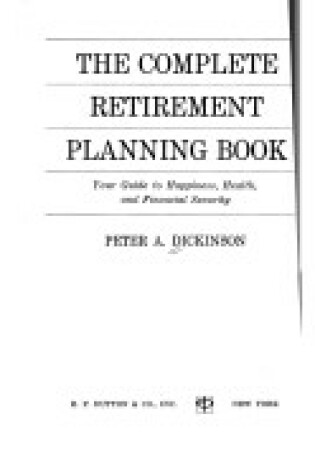 Cover of The Complete Retirement Planner