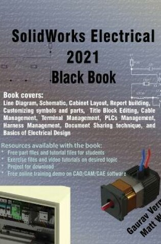 Cover of SolidWorks Electrical 2021 Black Book