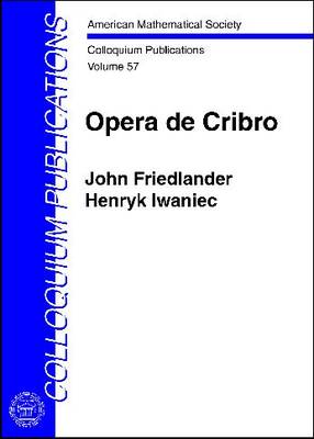 Book cover for Opera de Cribro