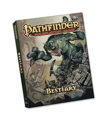 Book cover for Pathfinder Roleplaying Game: Bestiary (Pocket Edition)