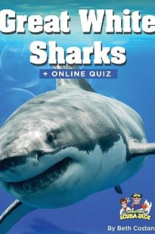 Cover of Great White Shark Activity Book for ages 4-8 years of age