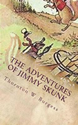Book cover for The Adventures of Jimmy Skunk
