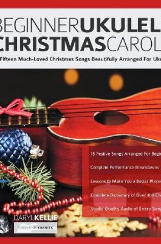 Cover of Beginner Ukulele Christmas Carols