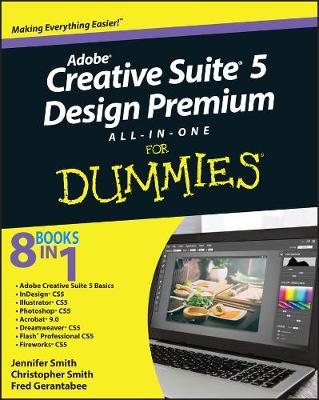 Book cover for Adobe Creative Suite 5 Design Premium All–in–One For Dummies