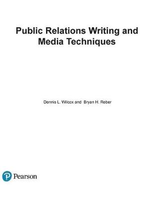 Book cover for Public Relations Writing and Media Techniques -- Books a la Carte