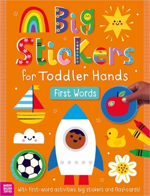 Cover of Big Stickers for Toddler Hands: First Words