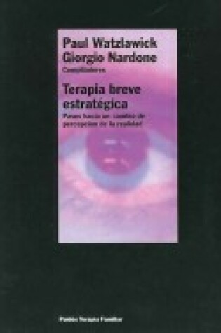 Cover of Terapia Breve Estrategica