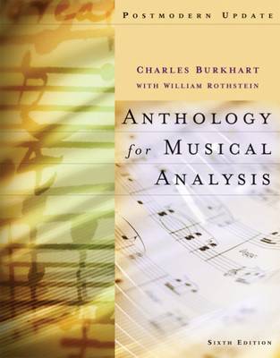 Book cover for Anthology for Musical Analysis, Postmodern Update