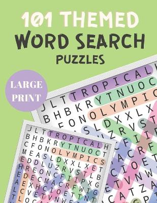 Book cover for 101 Themed Word Search Puzzles