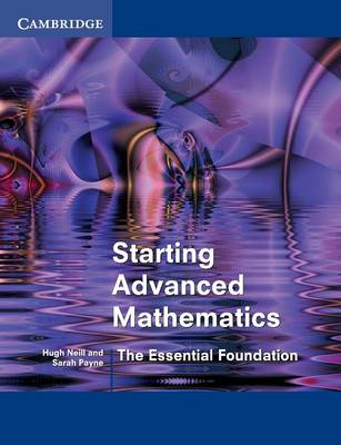 Book cover for Starting Advanced Mathematics