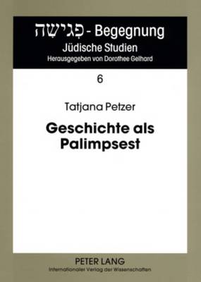 Cover of Geschichte ALS Palimpsest
