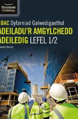 Cover of CBAC Dyfarniad Galwedigaethol Adeiladu'r Amgylchedd Adeiledig Lefel 1/2