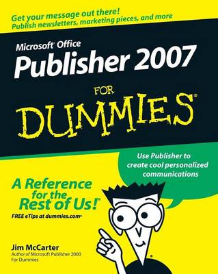 Book cover for Microsoft Office Publisher 2007 for Dummies