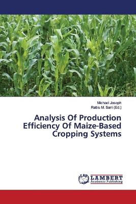 Book cover for Analysis Of Production Efficiency Of Maize-Based Cropping Systems