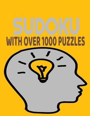 Book cover for sudoku with over 1000 puzzles